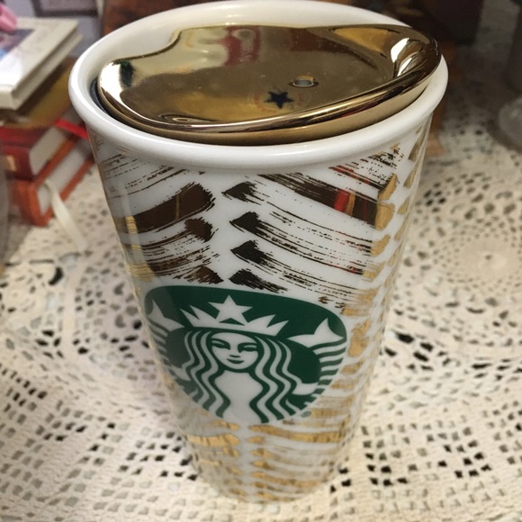Starbucks ceramic tumbler